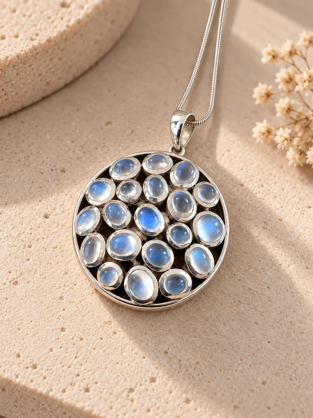 Twenty Moons Pendant - Odyssey by Silver